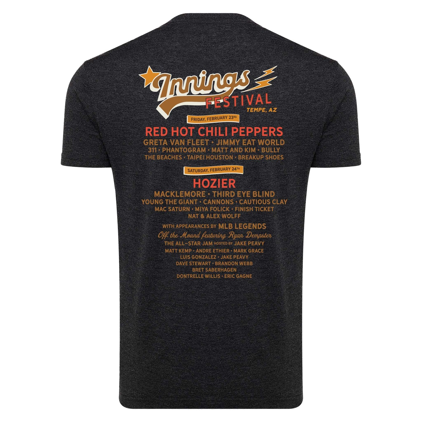 2024 Black Coyote Lineup Tee