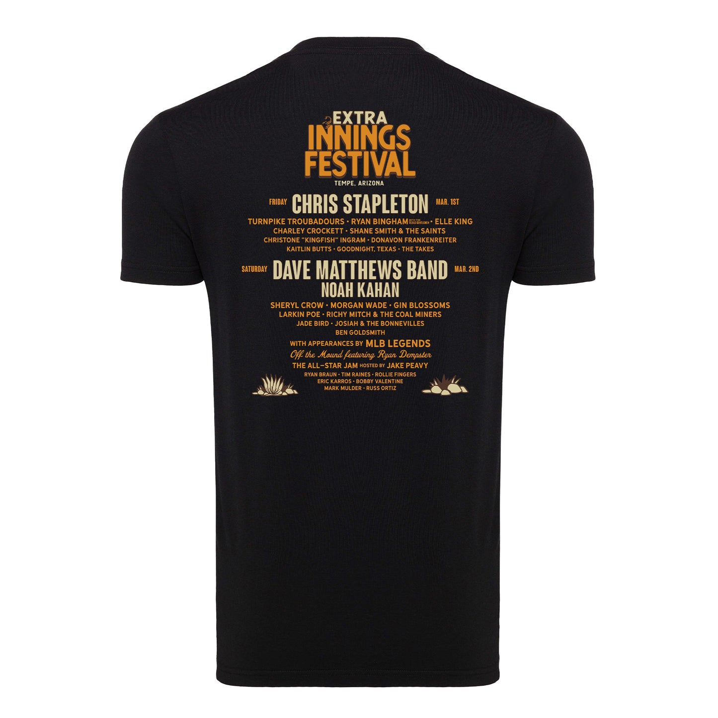 2024 Cowboy Catcher Lineup Tee