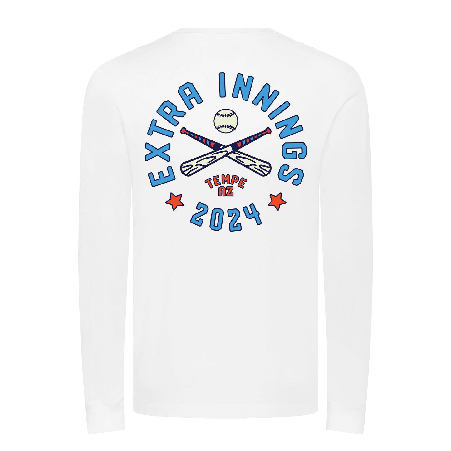 2024 Extra Innings Longsleeve Lineup Tee