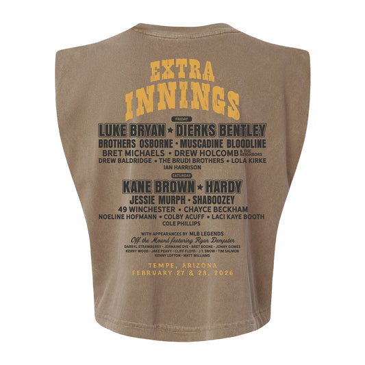 Women's Cowboy Lineup Crop Tank