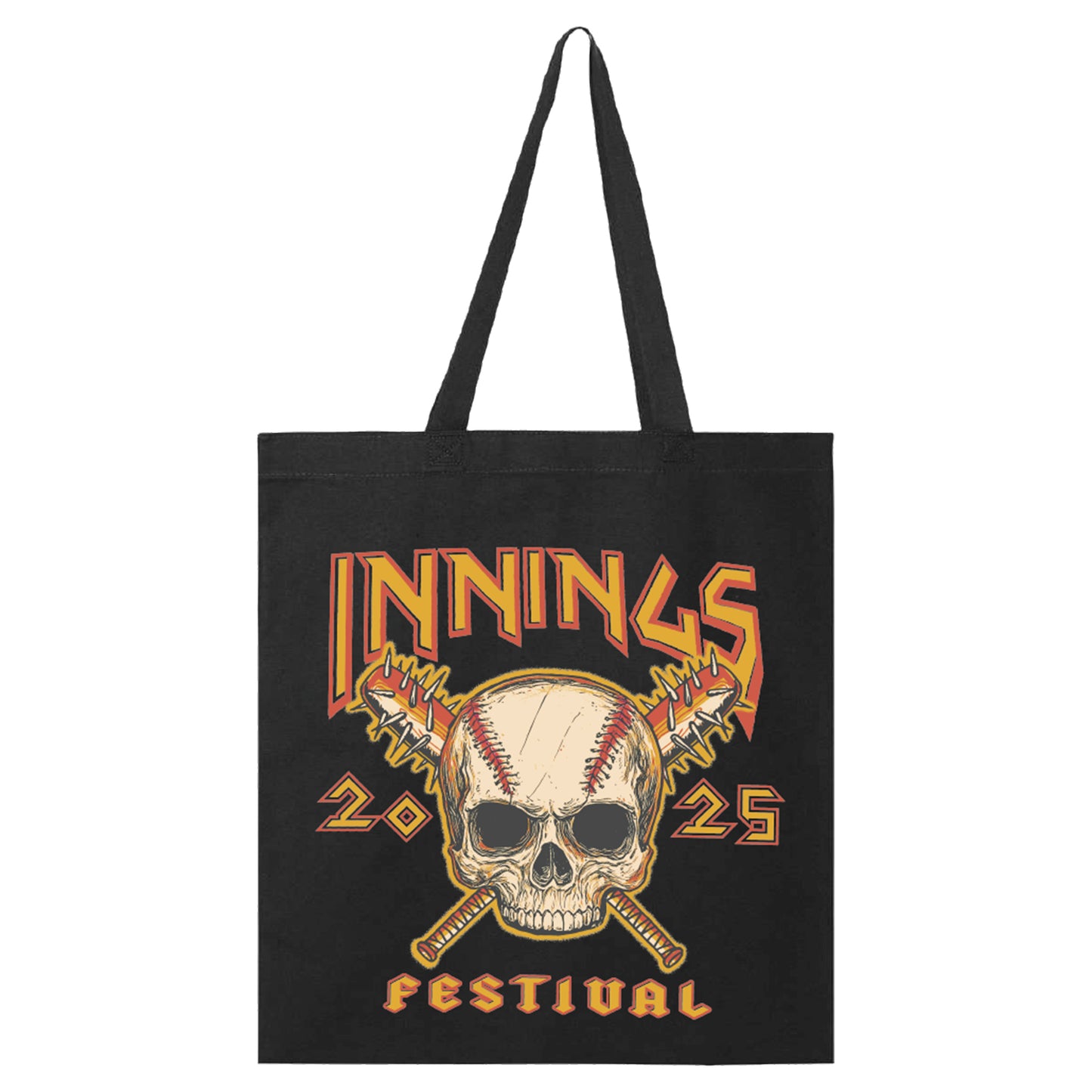 2025 Skull & Bats Tote Bag