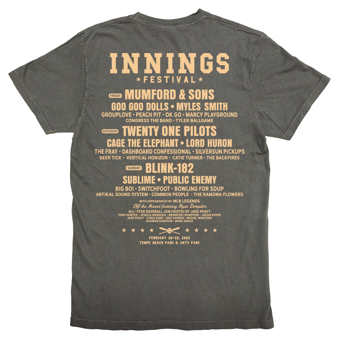 Desert Slider Lineup Tee (Limited Pre-Order)