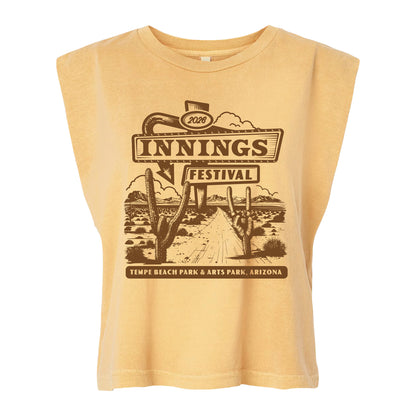 Women's Desert Lineup Crop Tank