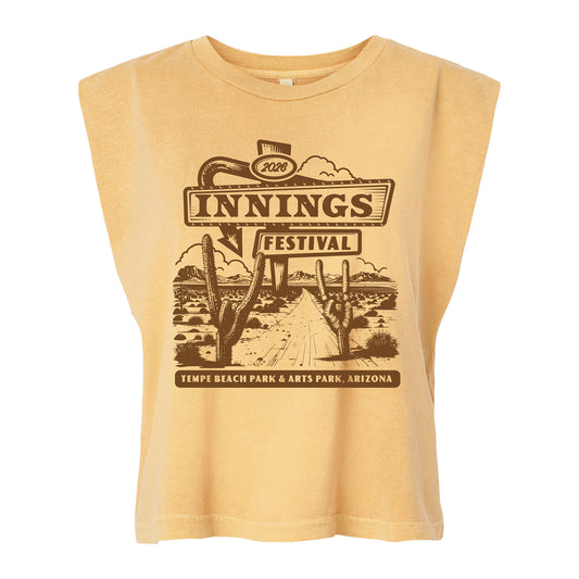 Women's Desert Lineup Crop Tank